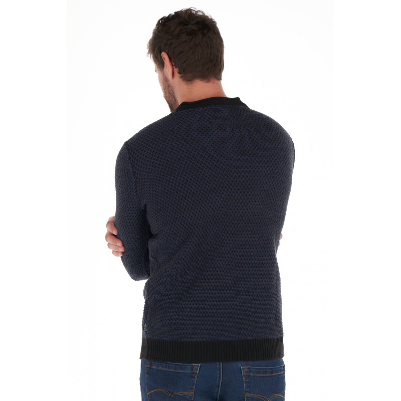 Светр чоловічий Lee cooper 10495524 S Синій - фото 2 Светр чоловічий Lee cooper 10495524 S Синій - фото 2