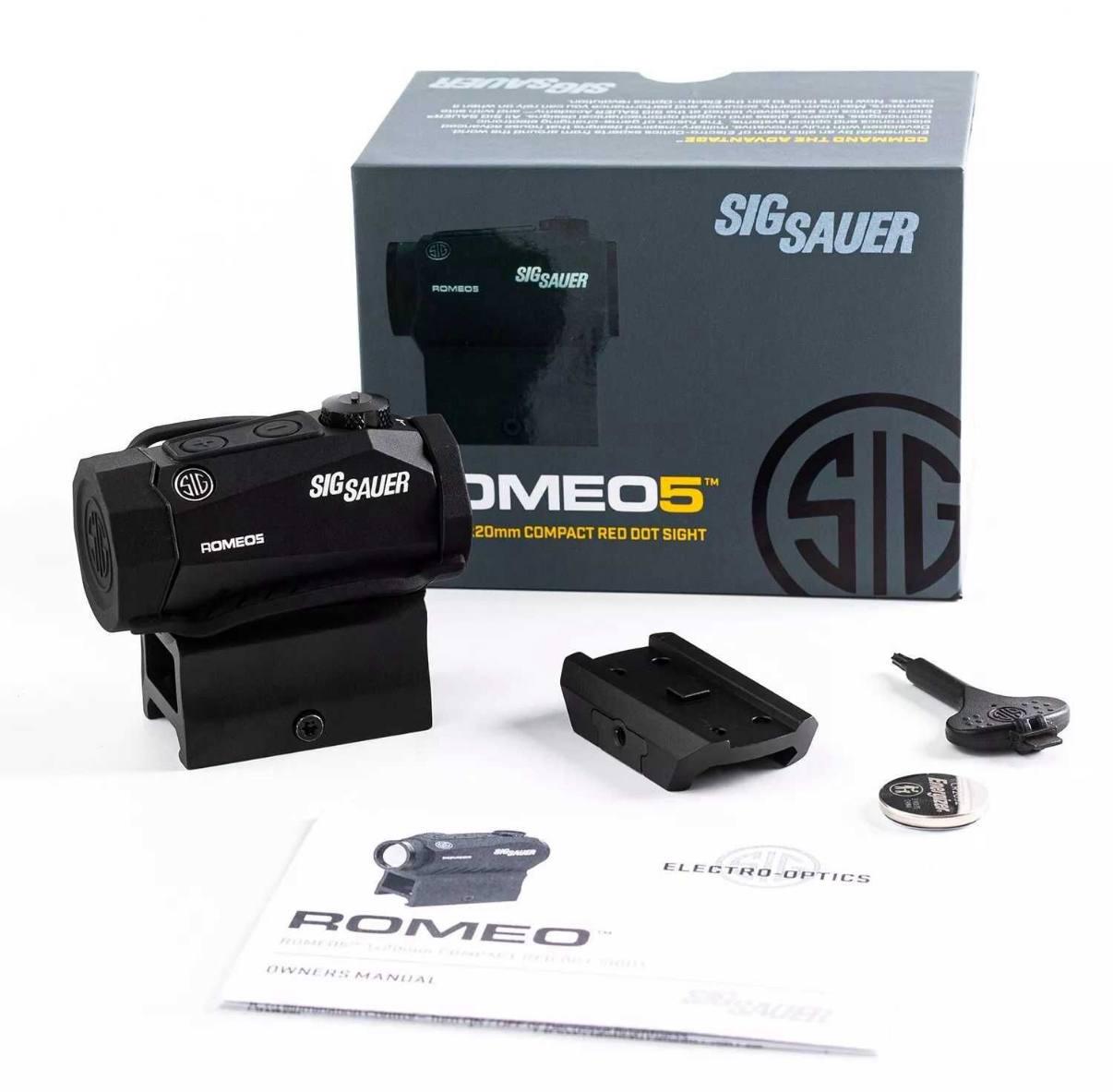 Приціл коліматорний Sig Sauer Optics Romeo 5 1x20 мм