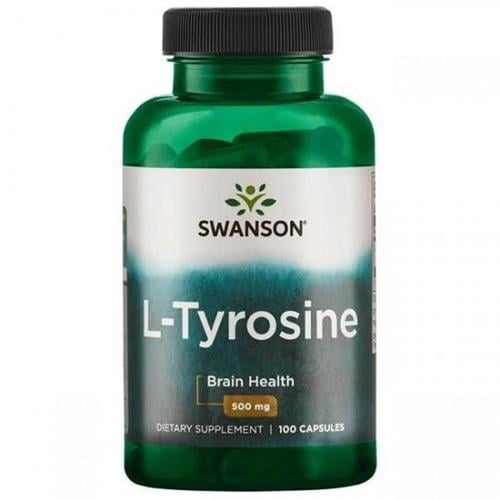 Тирозин Swanson L-Tyrosine 500 мг 100 Caps
