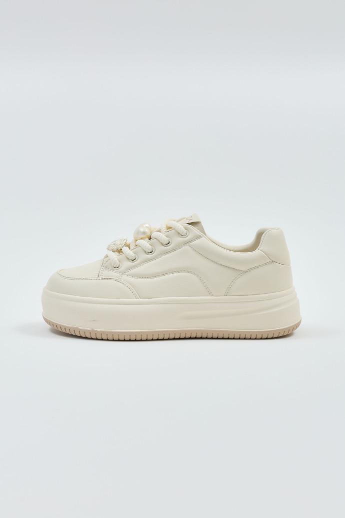 Слипоны женские LONZA 198896 р. 39 Молочный (21434_39) - фото 4