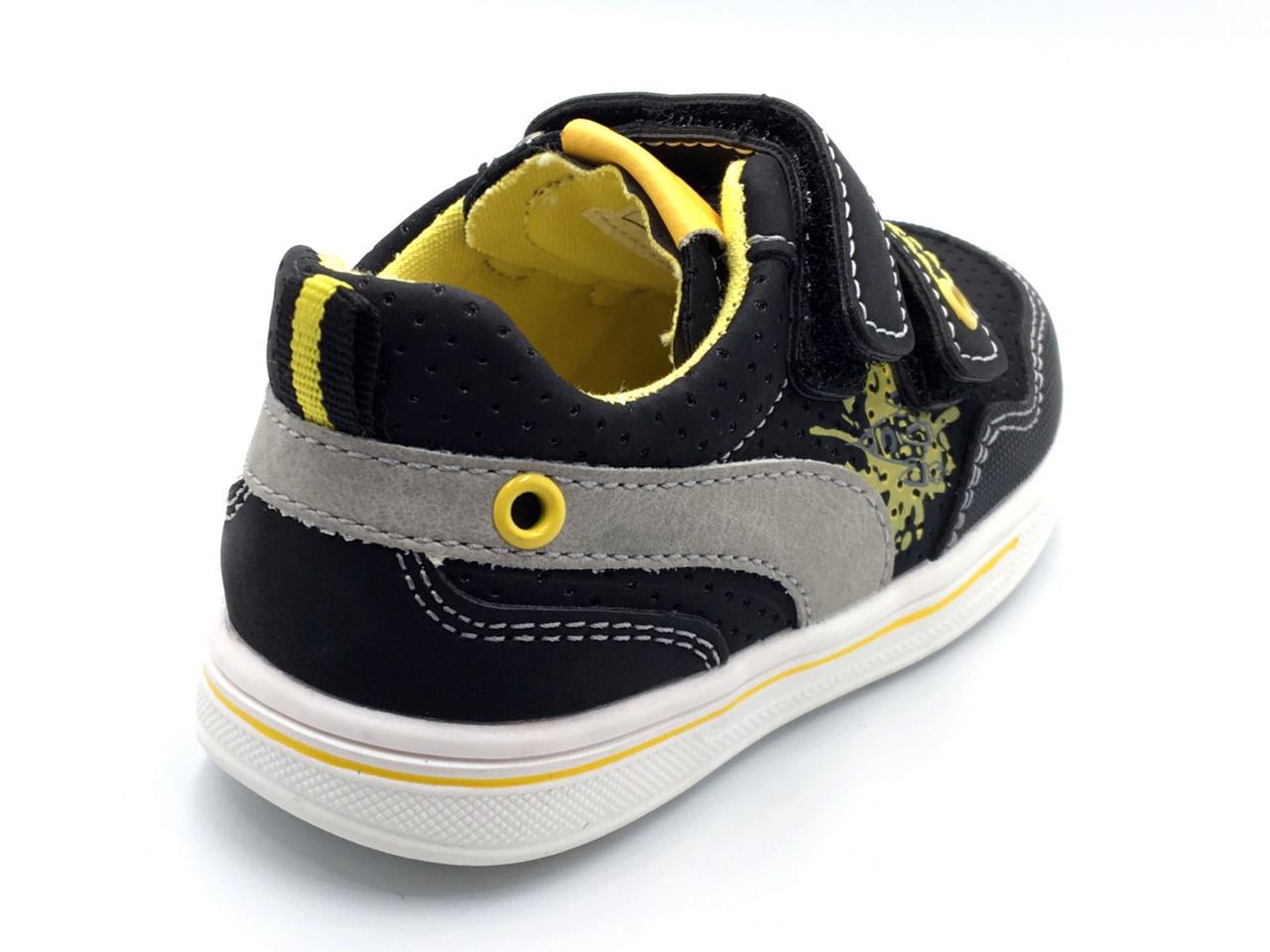 Кросівки для хлопчиків Clibee P5533/23 р. 23 Чорний - фото 4