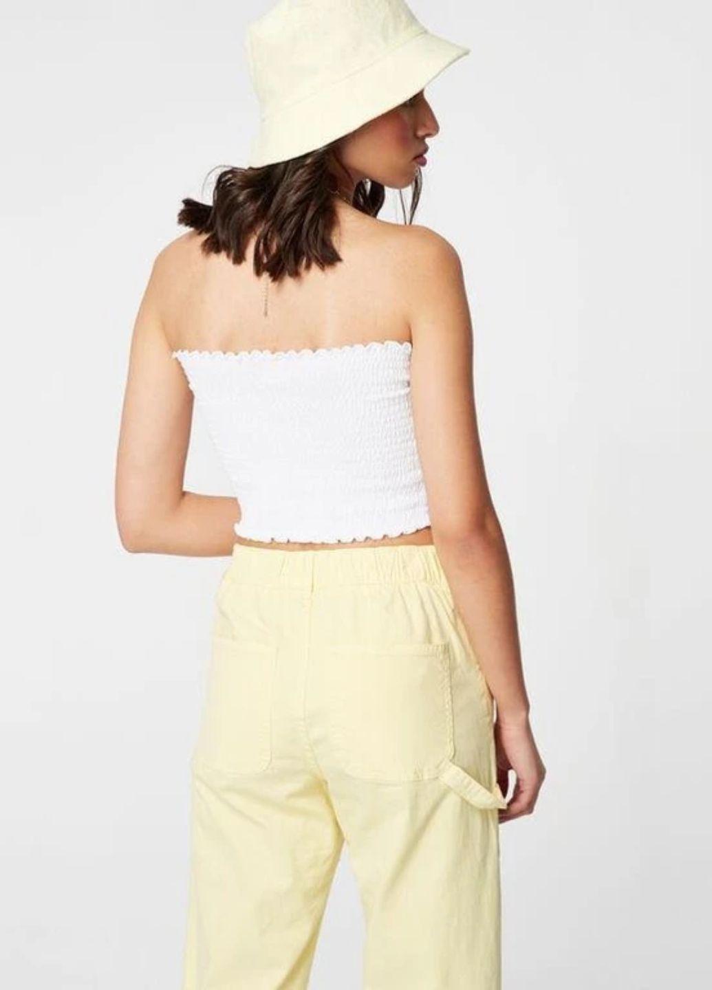 Джинси широкі кежуал Jennyfer 10844 M Жовтий (44-46) - фото 2 Джинси широкі кежуал Jennyfer 10844 M Жовтий (44-46) - фото 2