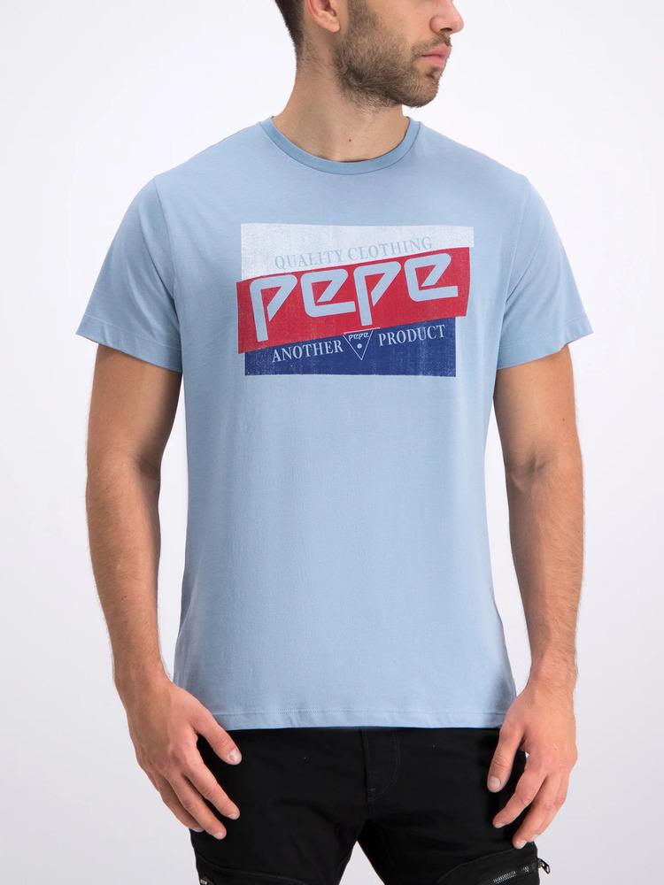 Футболка Pepe Jeans PM506545x50 мужская S Синий (186621)