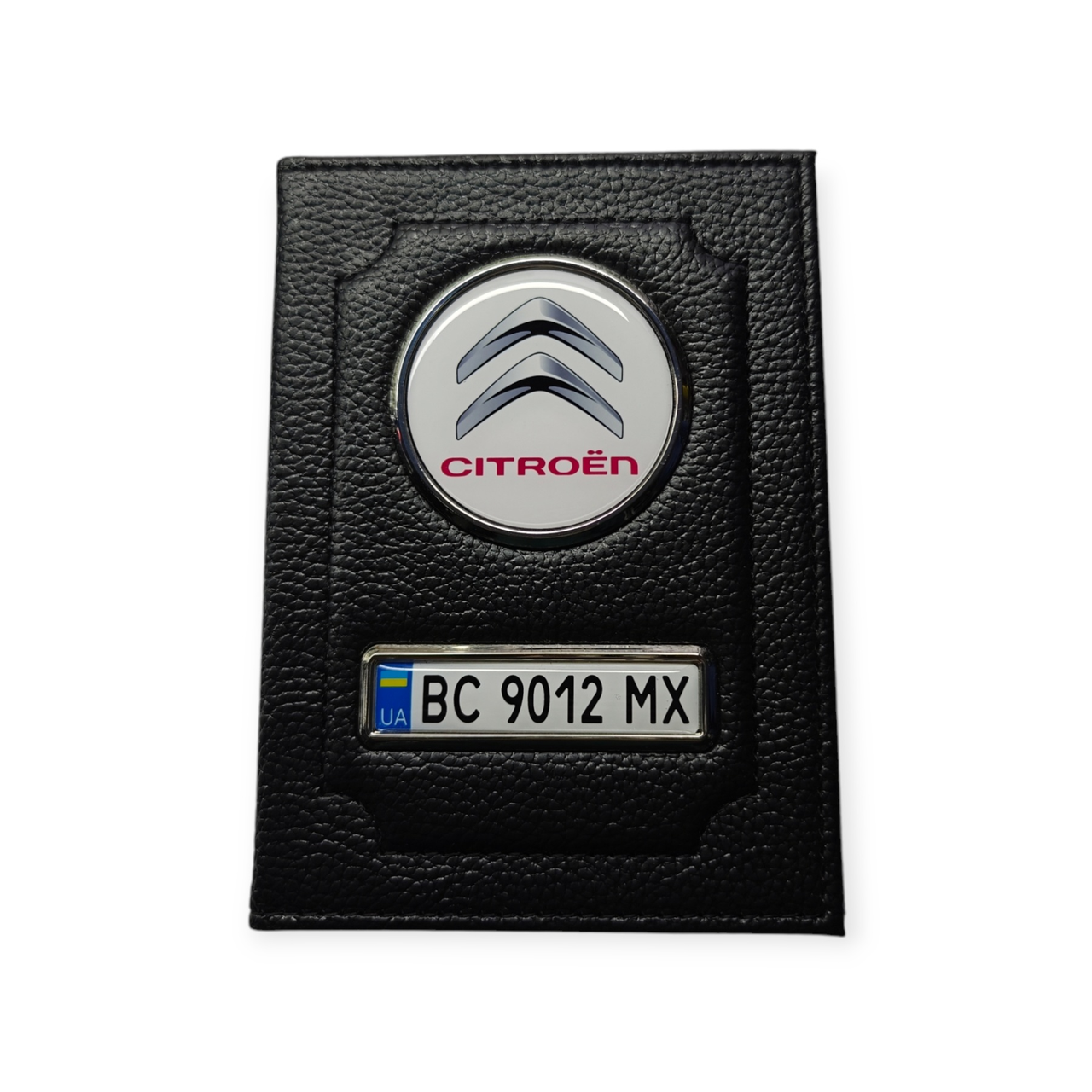 Обложка для водительских документов Citroen с номером авто (1097227716)