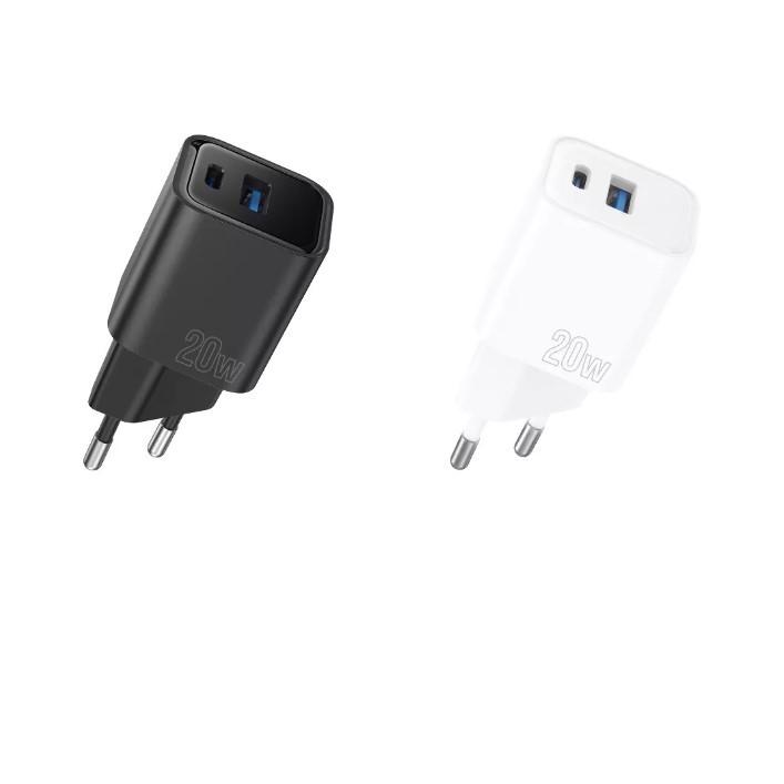 Сетевое зарядное устройство МЗП Proove Silicone Power Plus 20W Type-C/USB Black - фото 4