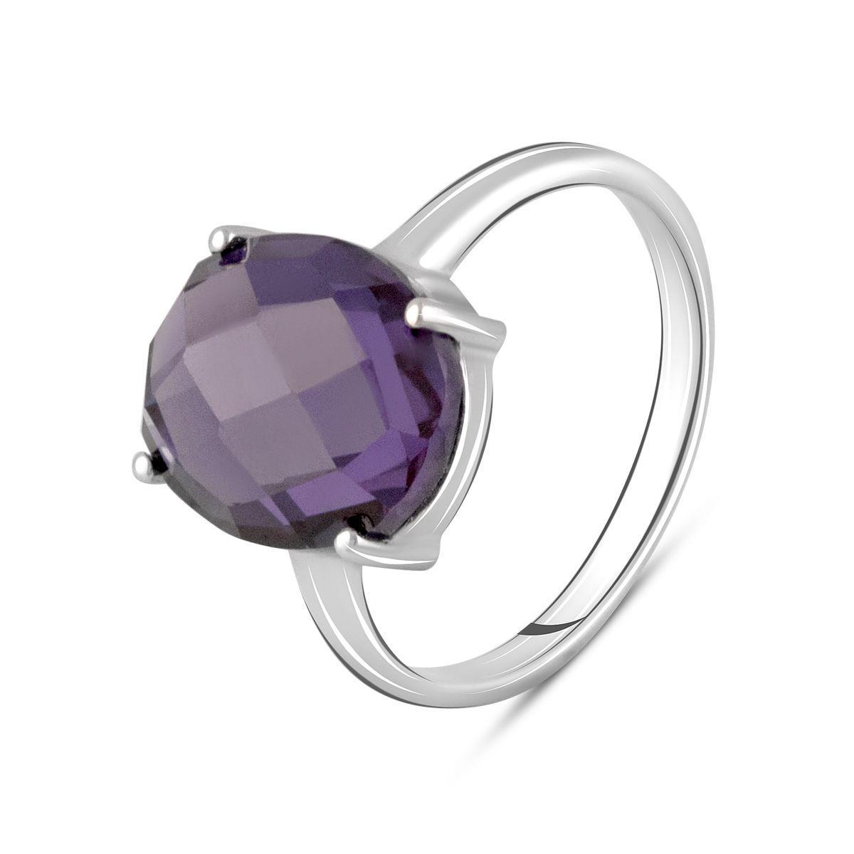 Кольцо серебряное Tiva с александритом 6,08 ct 3,33 г р. 18 (2106074)