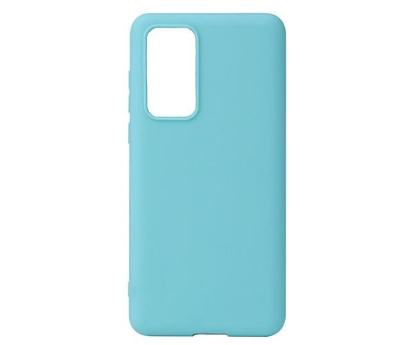 Матовый чехол накладка Silicone Matted для Samsung Galaxy A34 Бирюзовый