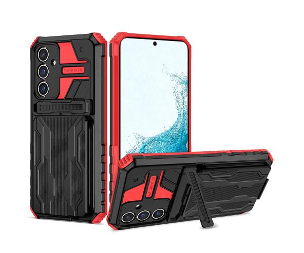 Чехол-накладка Armor Case with Card Slot для Samsung Galaxy A14 5G Красный - фото 1