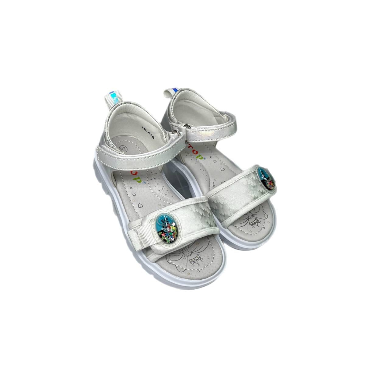 Босоніжки Фліп 416-11 р. 28 Біло-сірий
