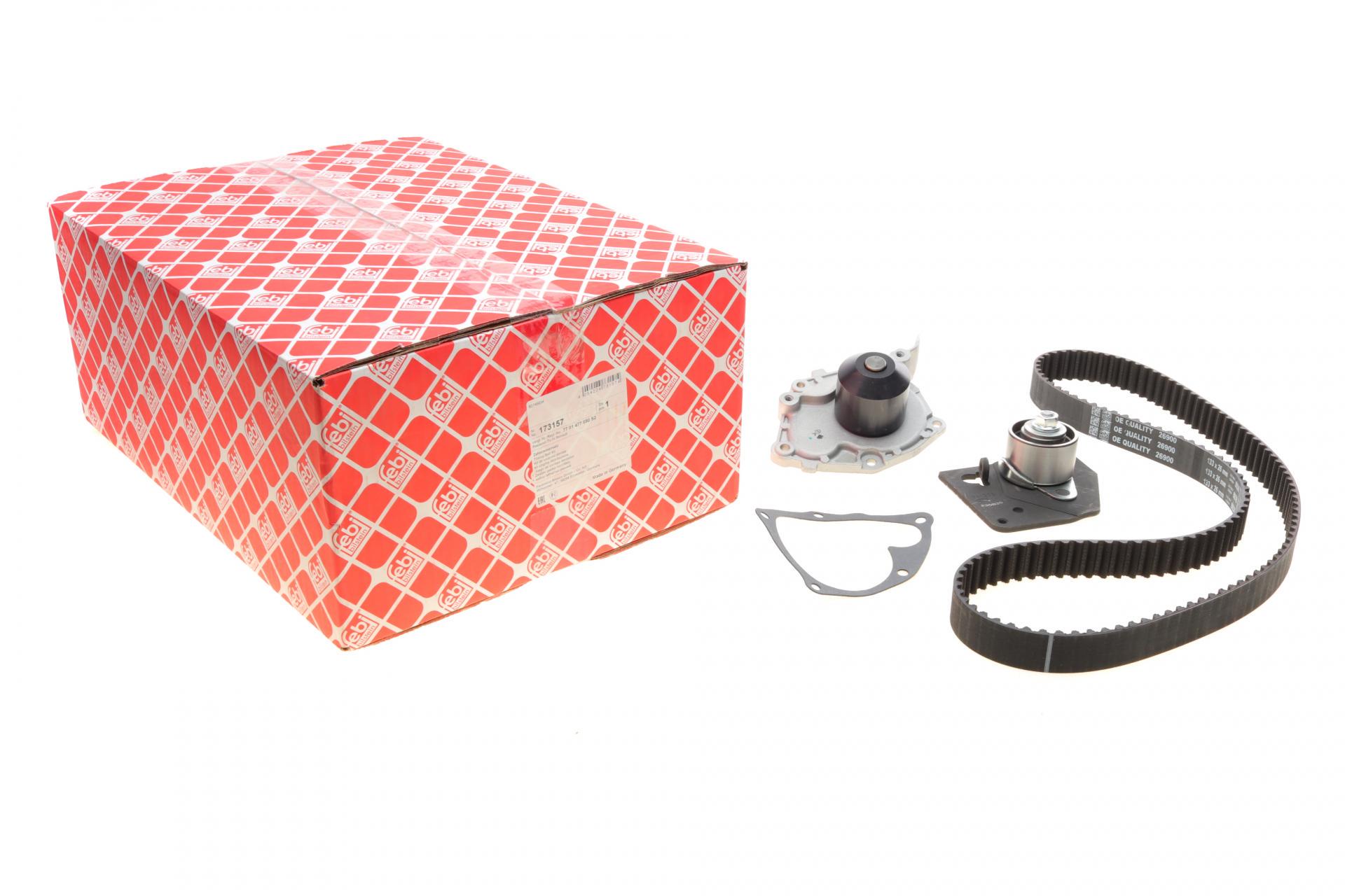 Комплект ГРМ и помпа FEBI BILSTEIN Nissan Primera 1.9dCi 02-/Renault Scenic/Megane 1.9dCi 03-133x26 (173157)