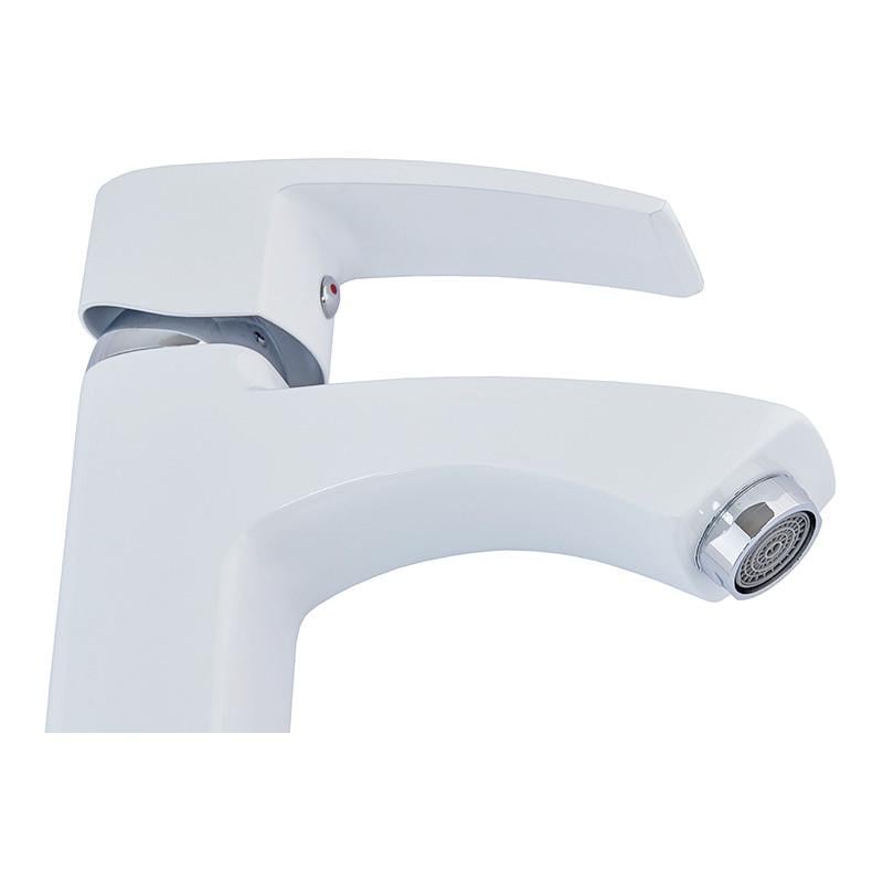 Змішувач для умивальника MIXXUS Magnum 001 White-Chrome (MI6201) Змішувач для умивальника MIXXUS Magnum 001 White-Chrome (MI6201)