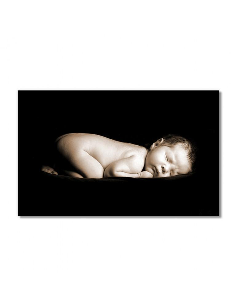 Картина модульная Спящий малыш 1 модуль 70x105 см