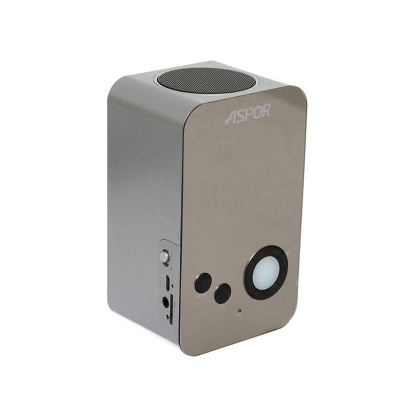 Bluetooth колонка Aspor A658 вертікальна Срібний (969001)