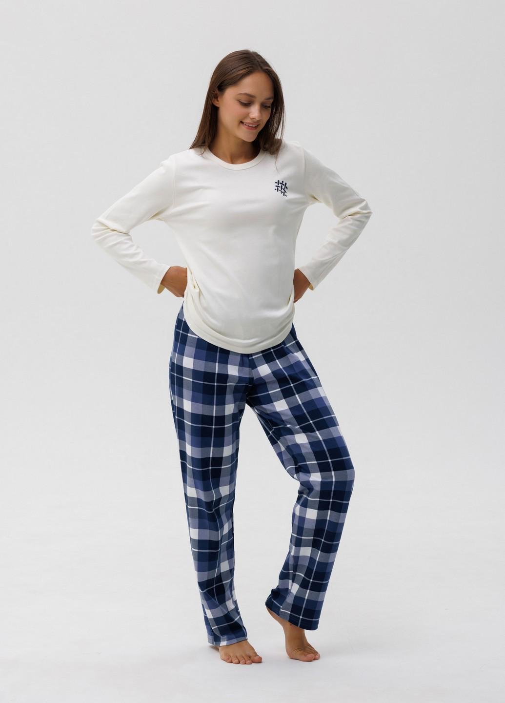 Піжама жіноча Наталюкс 2XL Молочний (9426281050761) - фото 3 Піжама жіноча Наталюкс 2XL Молочний (9426281050761) - фото 3