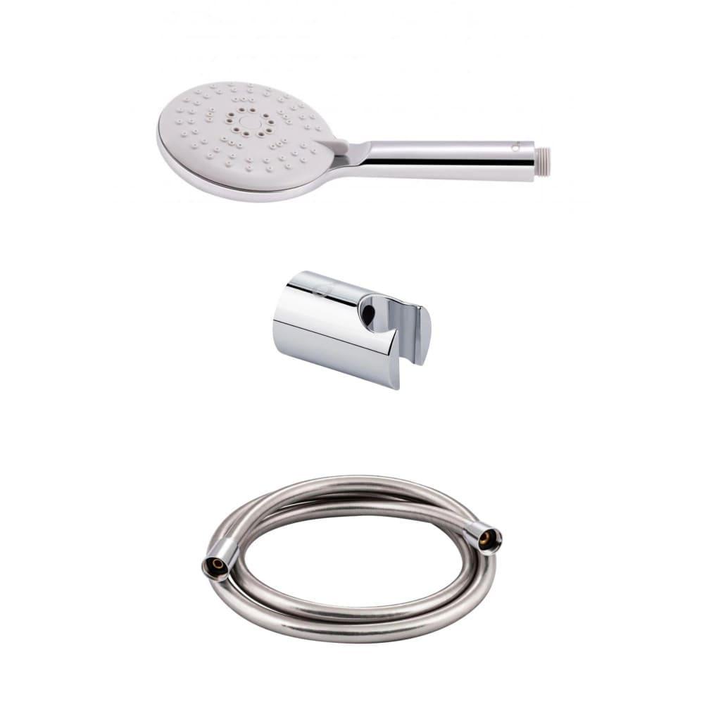 Душевой гарнитур Qtap QT01L/QTCRMA030/QTHADPVC160C Хром (23230655)