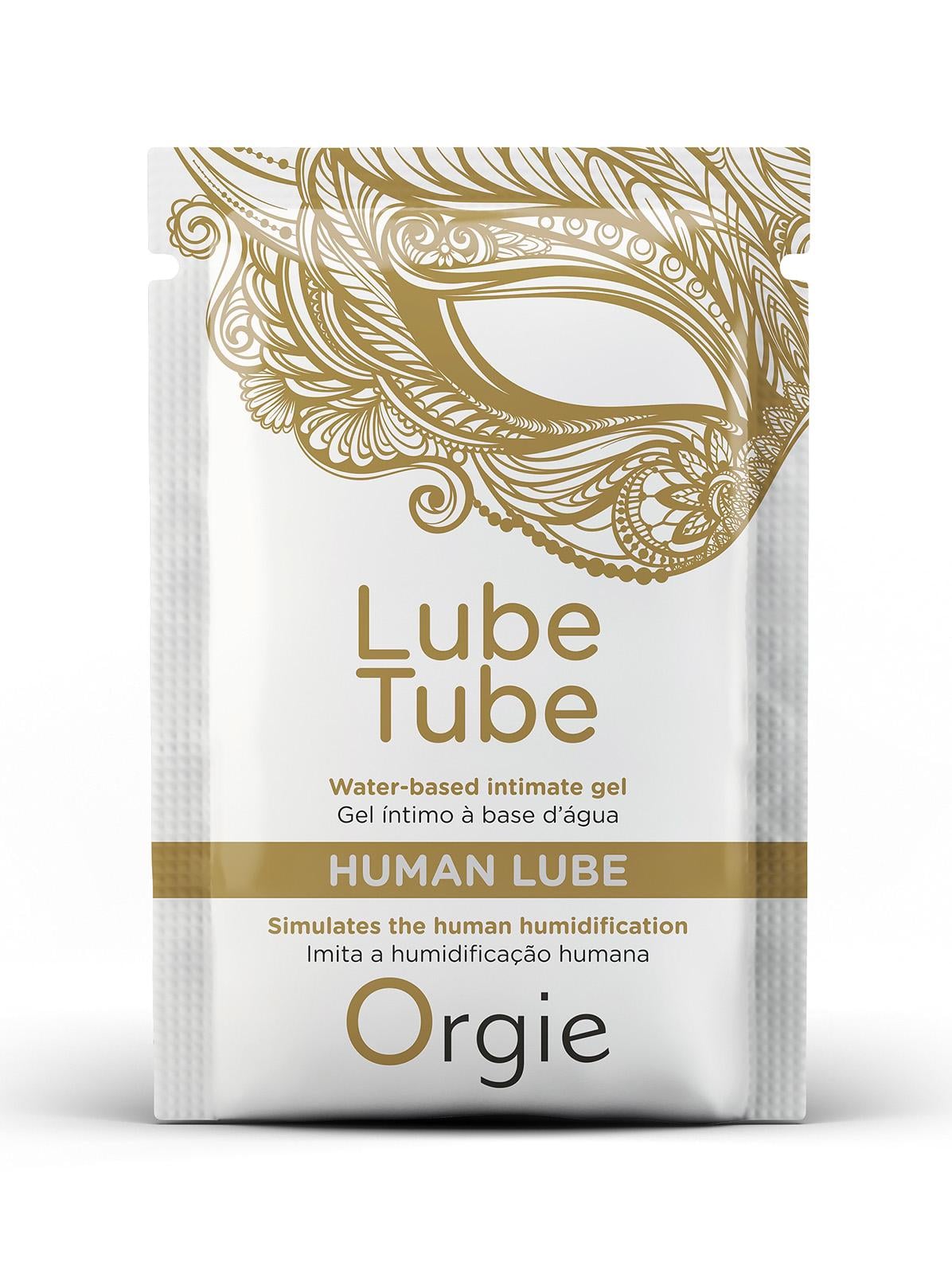 Пробник лубрикант на водной основе с текстурой естественной смазки Human Lube Intimate Gel