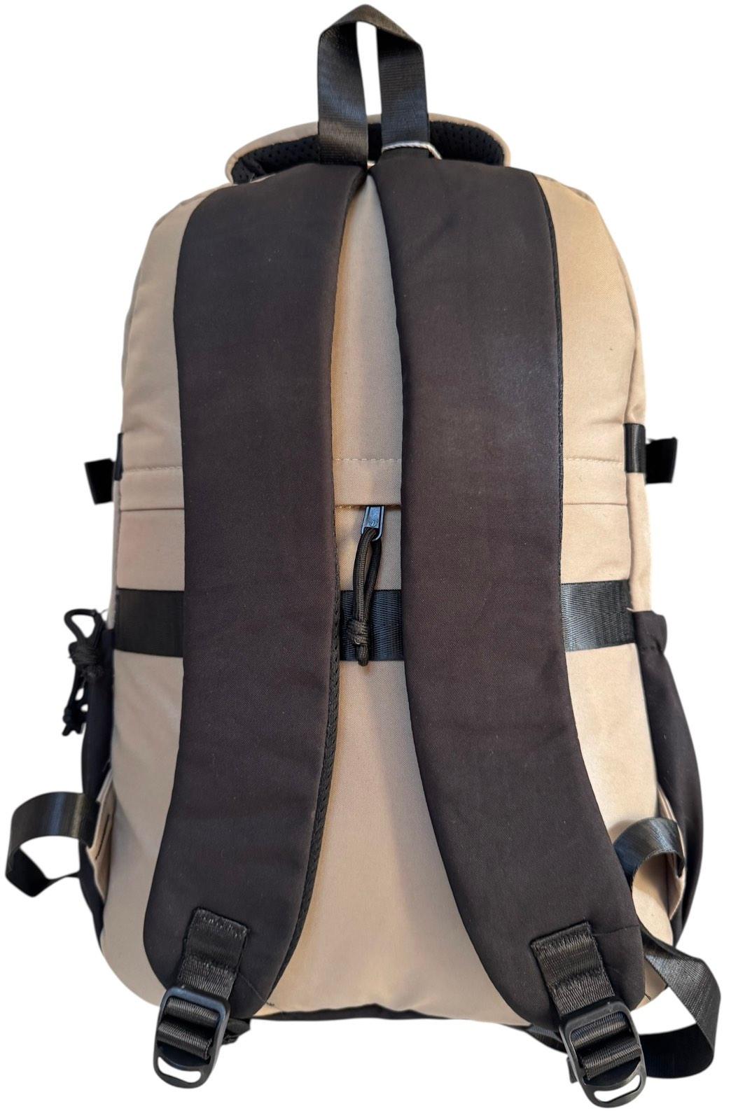 Рюкзак шкільний з трьома відділеннями Бежевий (6239B) - фото 2 Рюкзак шкільний з трьома відділеннями Бежевий (6239B) - фото 2