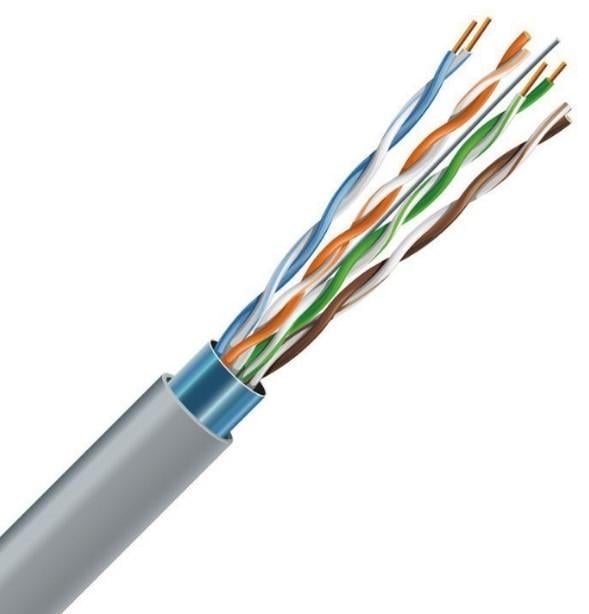 Кабель для интернета витая пара категория Cat. 6 F/UTP 4x2x23 AWG (35508471)