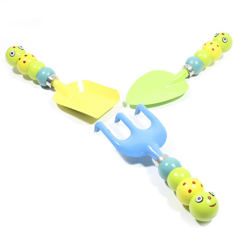 Набор для садовника ZHENJIE КТ-306 Гусеница детская игрушка для детей и игры в песочнице - фото 4 Набор для садовника ZHENJIE КТ-306 Гусеница детская игрушка для детей и игры в песочнице - фото 4