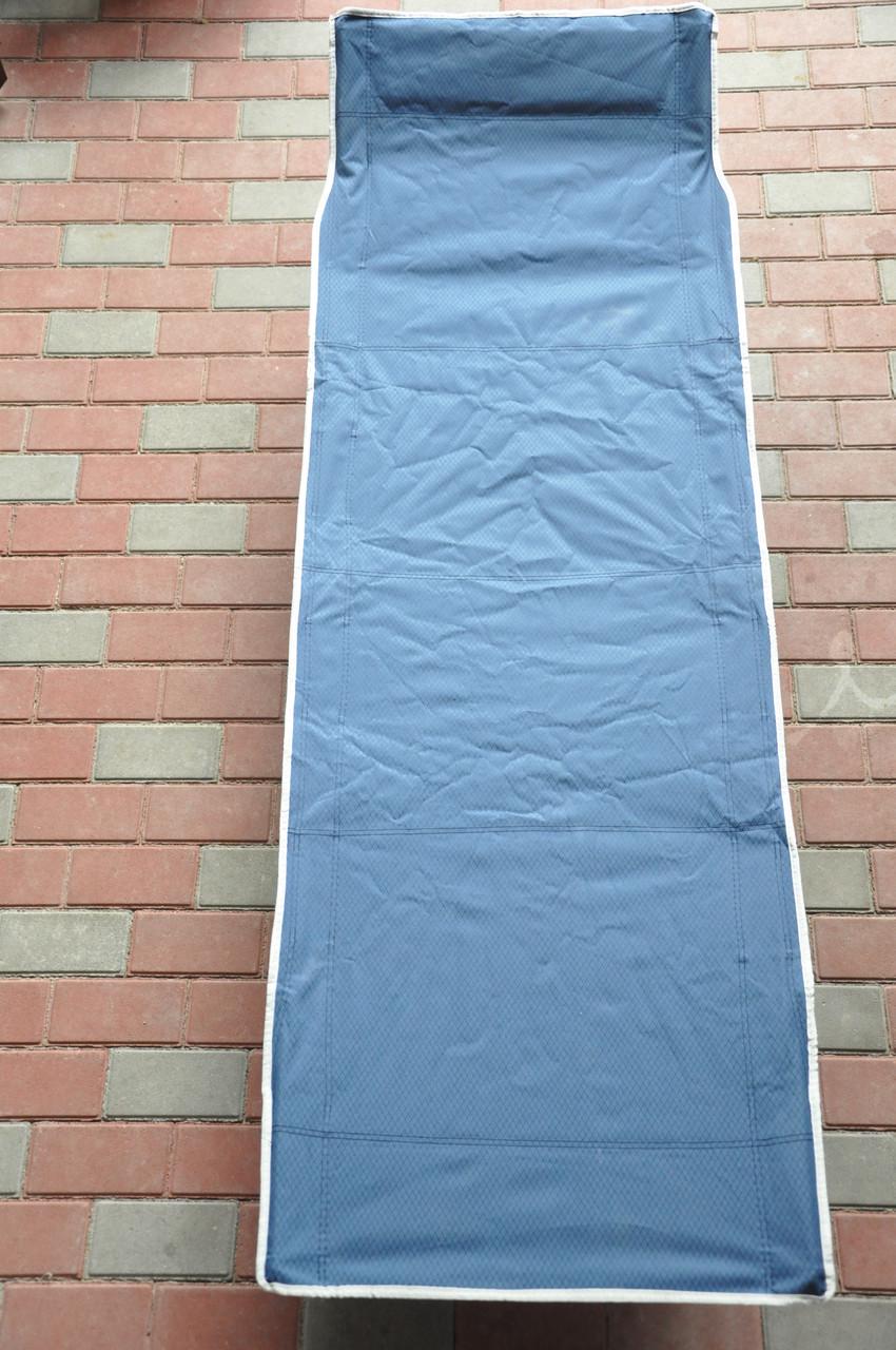 Туристична розкладачка на 10 ніжках до 130 кг з підголівником з чохлом Синій (2610842251) - фото 5 Туристична розкладачка на 10 ніжках до 130 кг з підголівником з чохлом Синій (2610842251) - фото 5