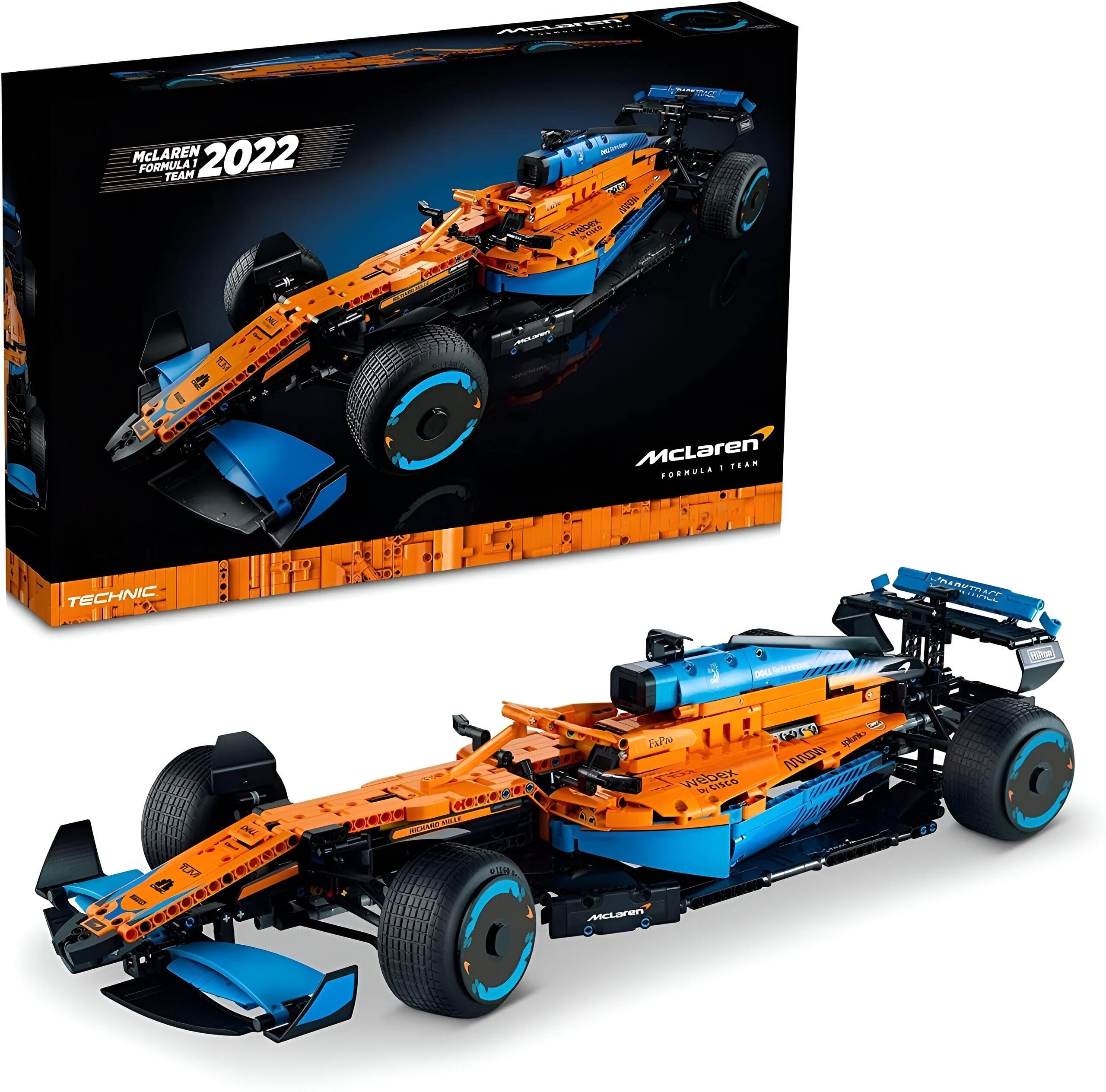 Конструктор детский Гоночный автомобиль McLaren Formula 1 1434 дет. (YM842410)
