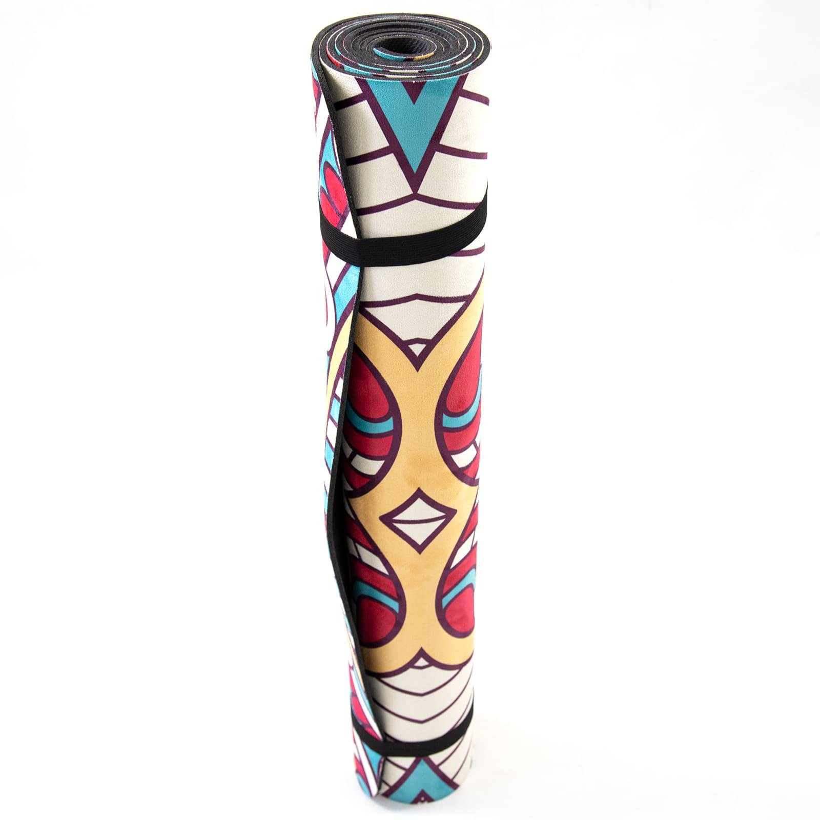 Килимок для йоги та фітнесу OSPORT каучук/замша 4 мм 183x68 см Червоно-білий (OF-0286-025) - фото 9 Килимок для йоги та фітнесу OSPORT каучук/замша 4 мм 183x68 см Червоно-білий (OF-0286-025) - фото 9