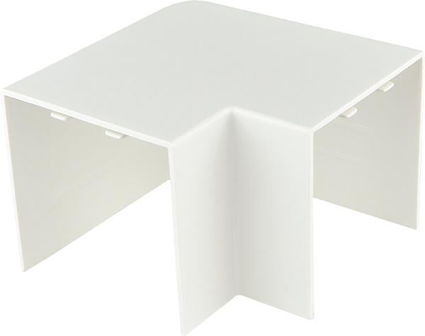 Угол плоский АСКО-УКРЕМ для короба 60x60 мм ПВХ Белый (A0070040072)