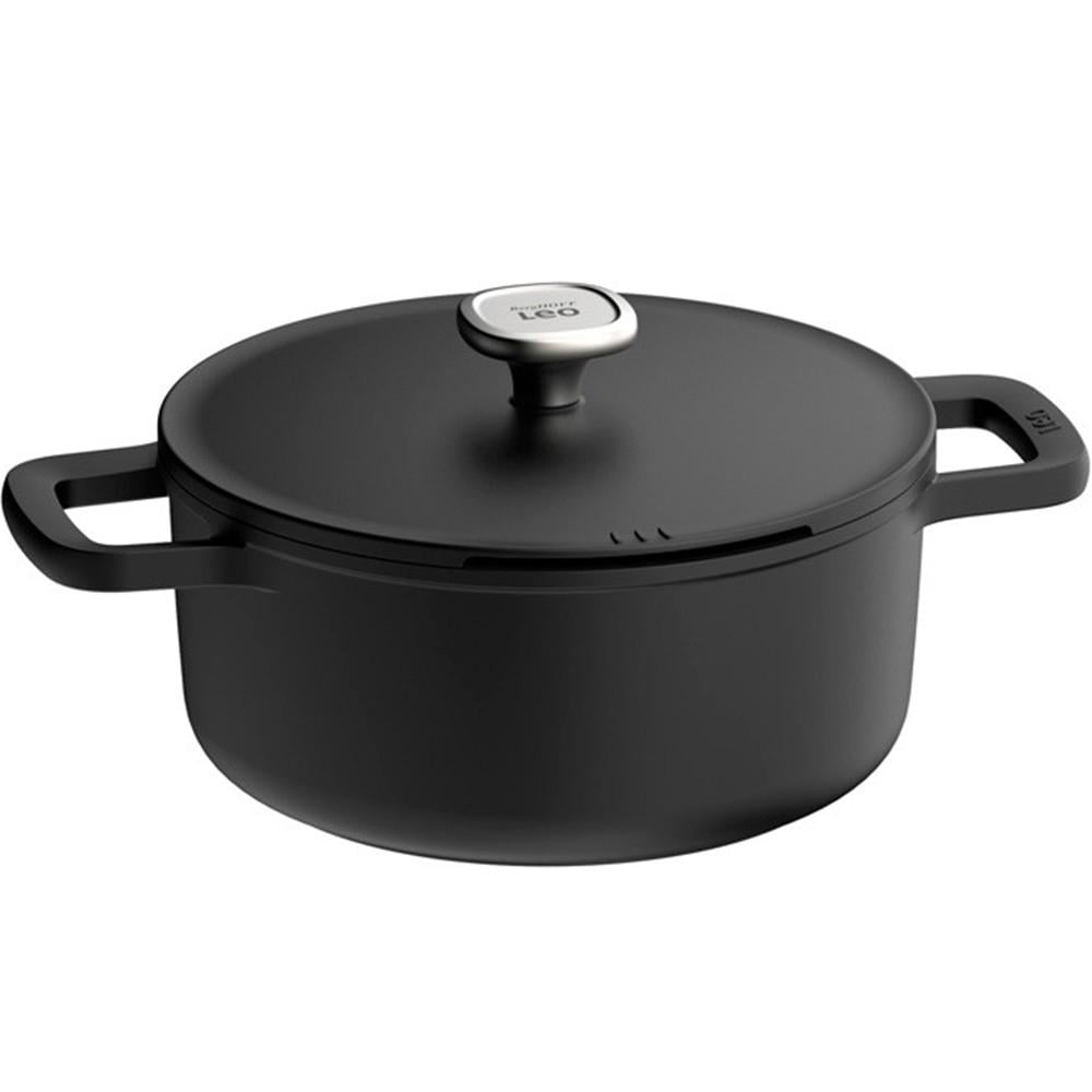 Кастрюля с крышкой BergHOFF Leo Phantom 5,6 л (3950577)