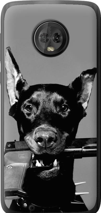 Чохол на Motorola Moto G6 Доберман (2745u-982-42517)