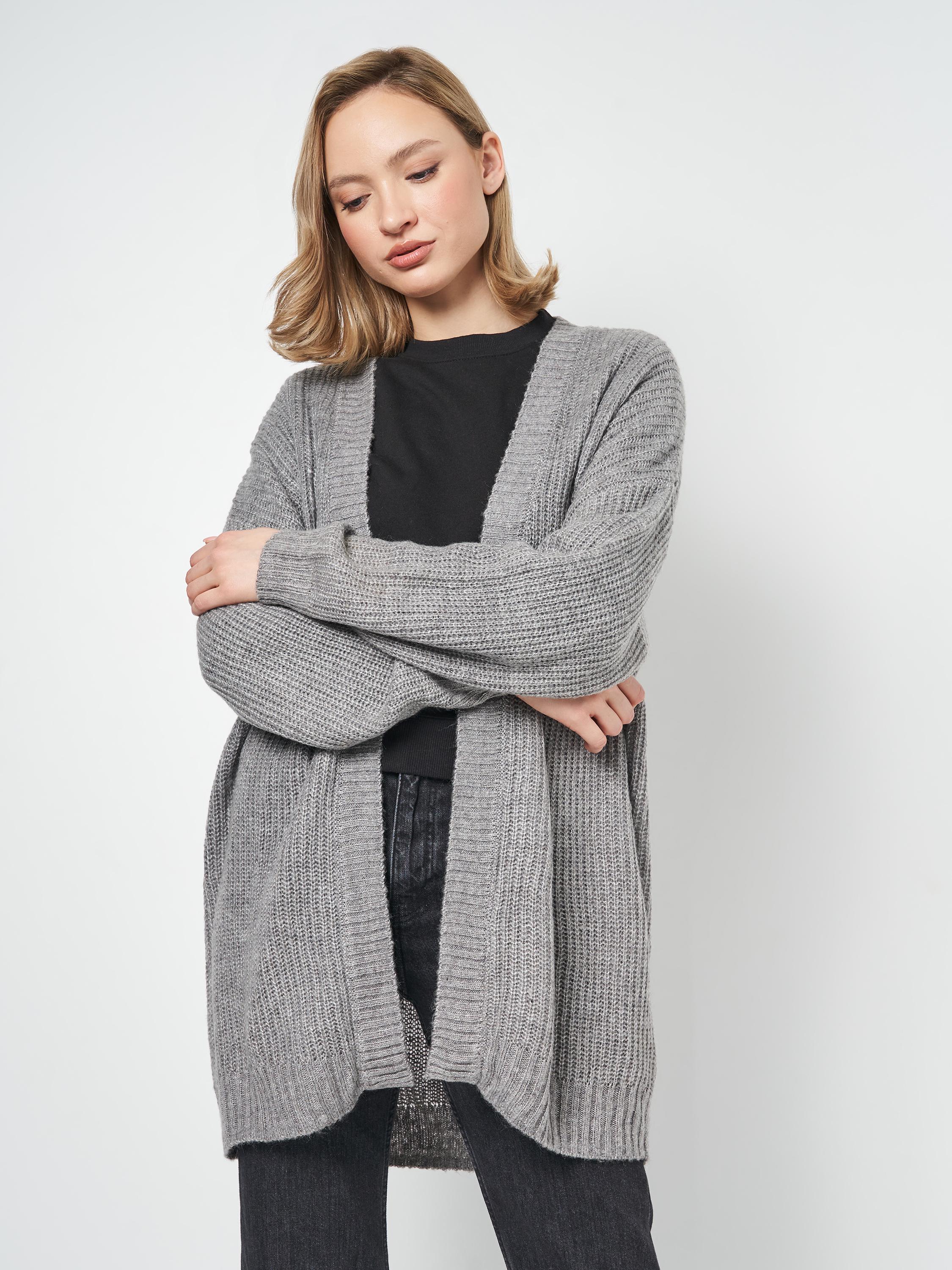 Кардиган H&M M Серый (1711770697)