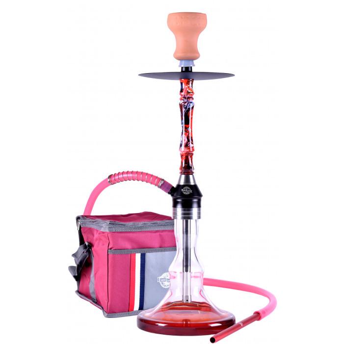 Кальян YAHYA Ruddle на 1 персону 55 см Красный (1749589297)