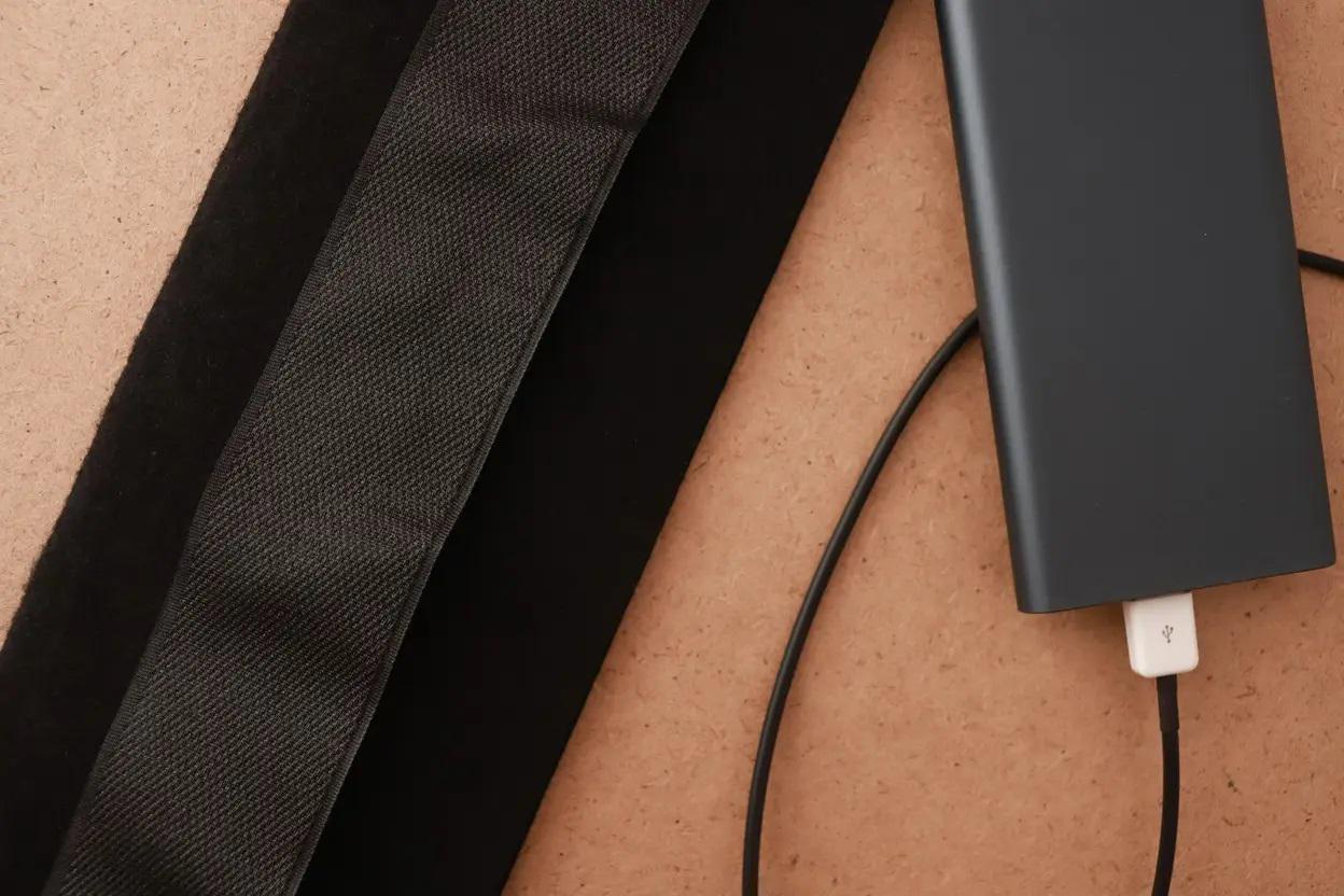 Грелка-пояс Трио 05003 с функцией Power Bank 5 В 10 Вт 12x 40 см Черный (609275) - фото 6