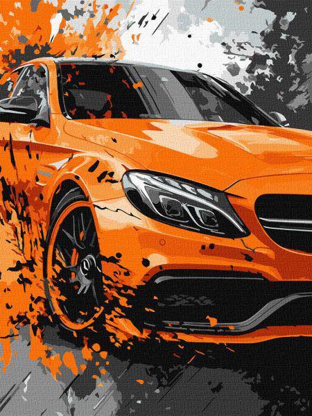 Картина по номерам Ideyka Яркая мощь 30x40 см (Id-KHO5154)