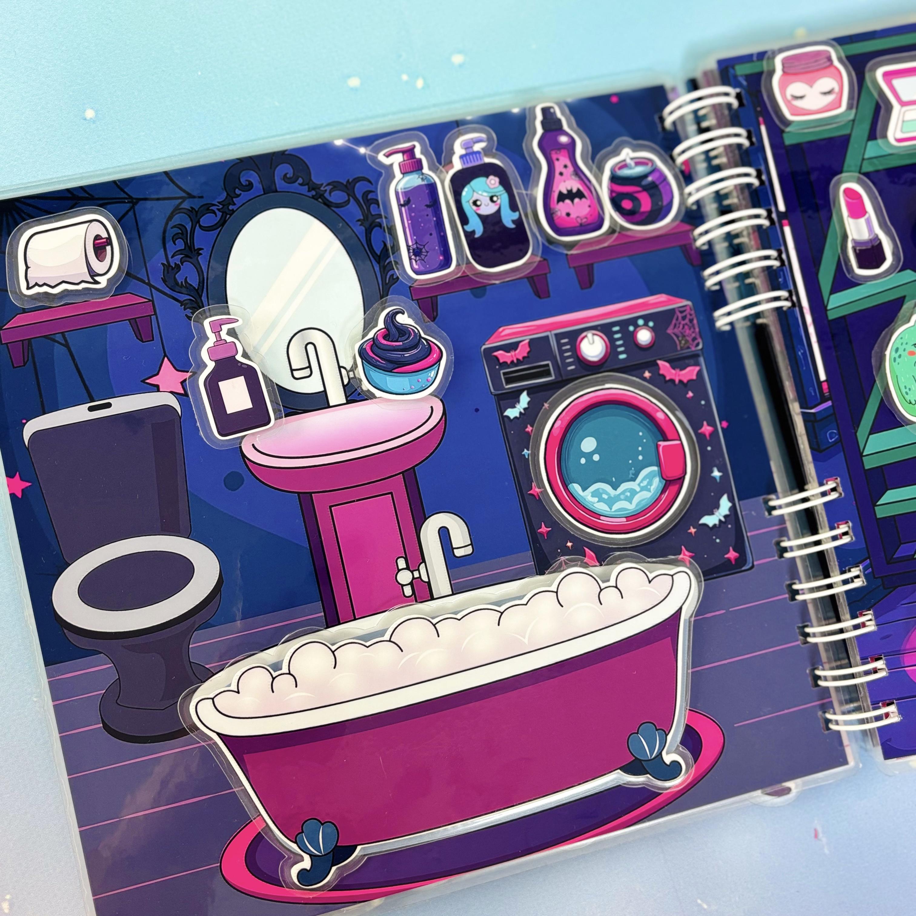 Книга на липучках у стилі Monster High (ГМ-00019) - фото 8 Книга на липучках у стилі Monster High (ГМ-00019) - фото 8