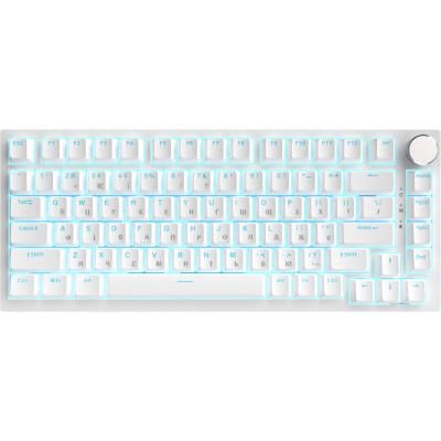 Клавиатура Ajazz AK820 Red Switch USB-C UA White (AK820-RW)