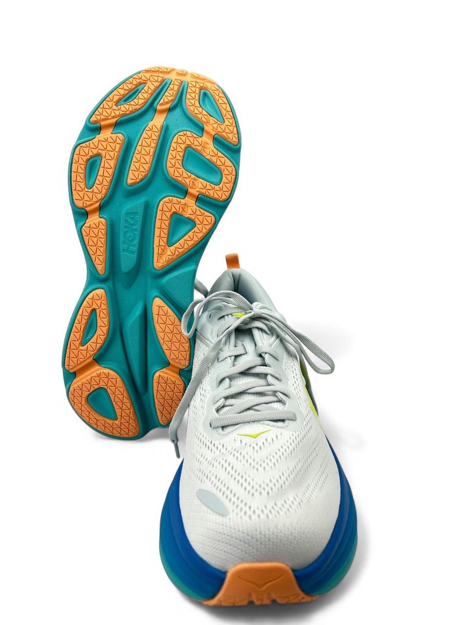 Кросівки чоловічі Hoka One One Bondi 8 1123202 IFBOB р. 45 29 см Небесно-блакитний (30644411) - фото 5 Кросівки чоловічі Hoka One One Bondi 8 1123202 IFBOB р. 45 29 см Небесно-блакитний (30644411) - фото 5