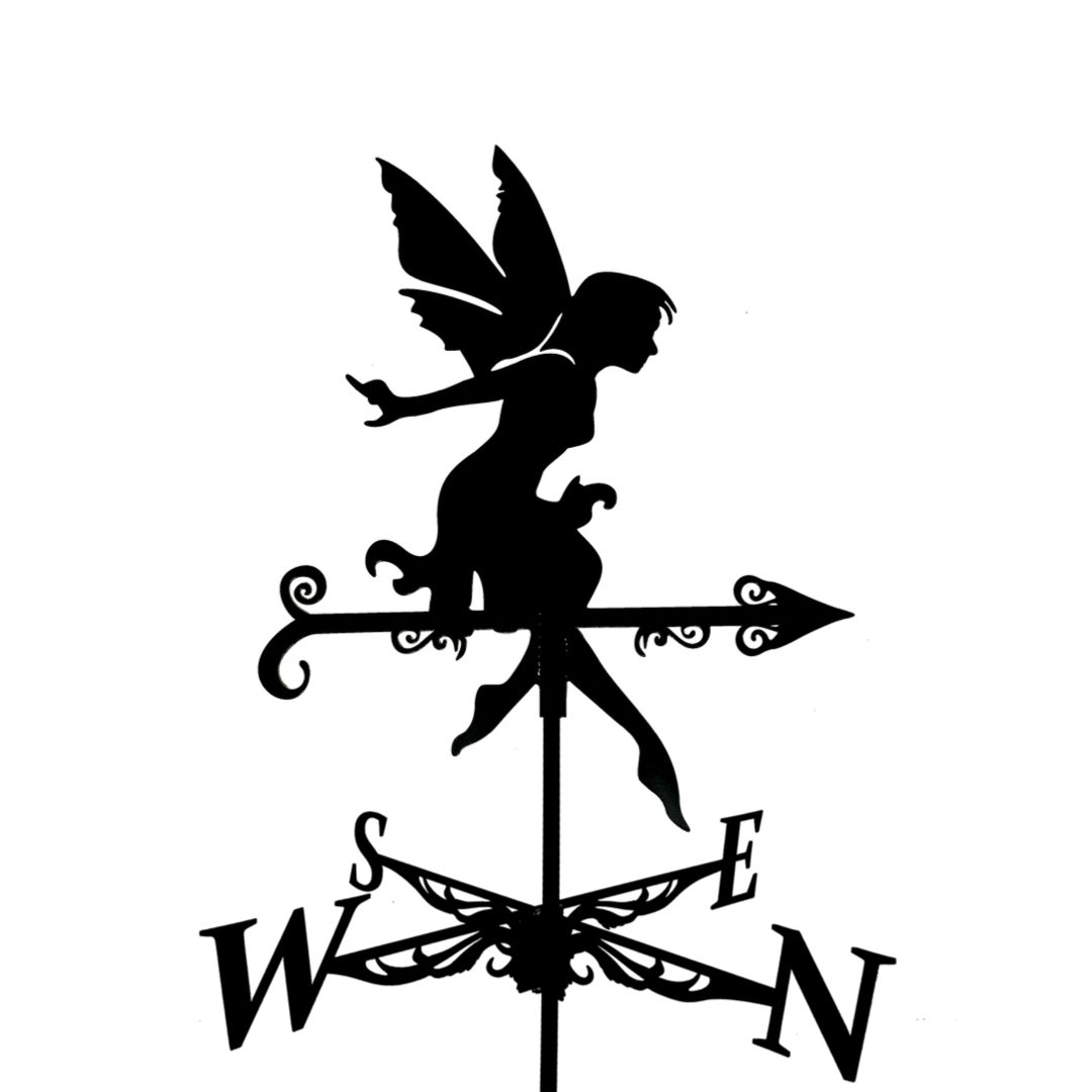 Флюгер на крышу маленький Фея на беседку/колодец/забор 70x40 см (1092408)