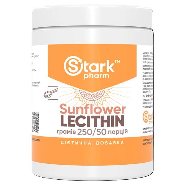 Лецитин для спорта Stark Pharm Stark Sunflower Lecithin 250 g /50 servings/ Pure