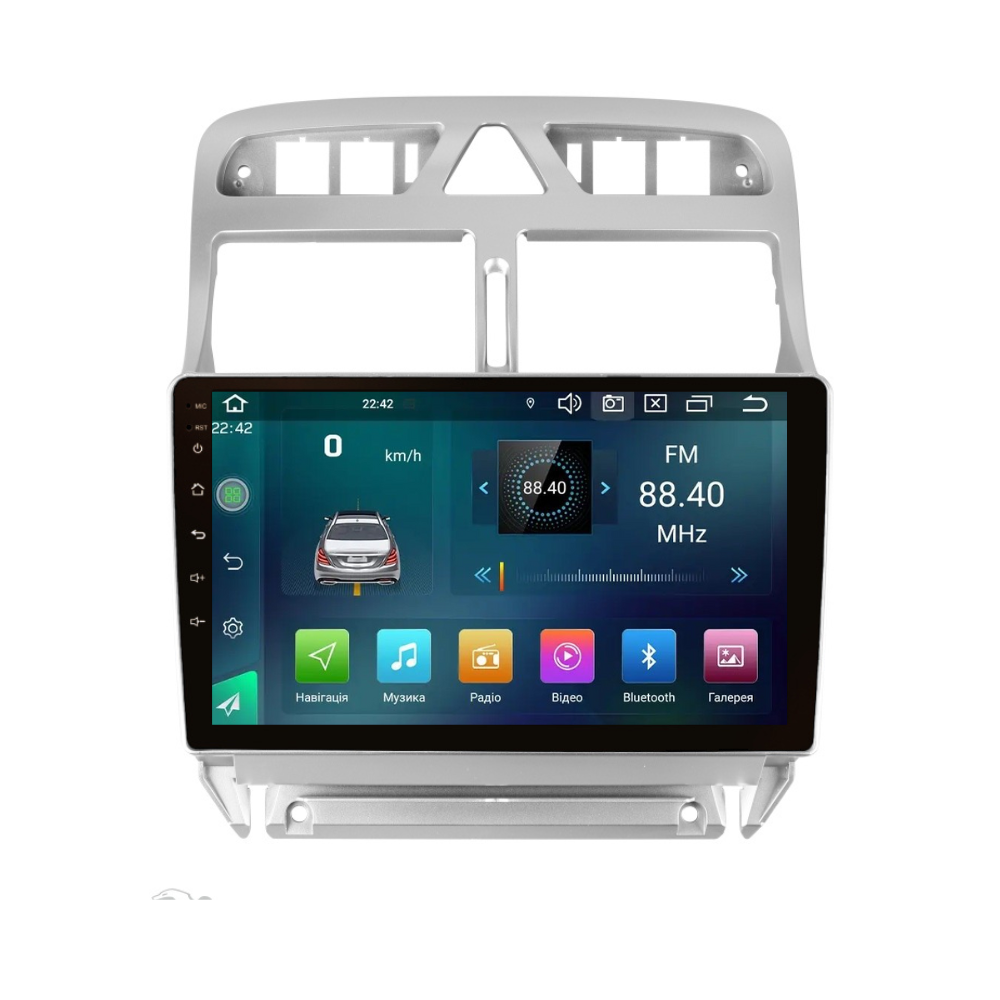 Магнитола штатная CYCLONE C9 CPL GSM Carplay 2/32 GB 4G для Peugeot 307 2001-2011 г. (AR-81469)