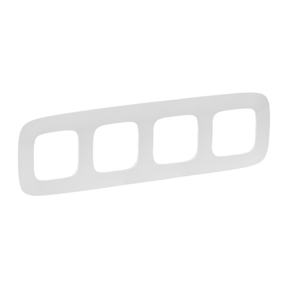 Рамка четырехместная Legrand Valena Allure Белый (754304) Рамка четырехместная Legrand Valena Allure Белый (754304)