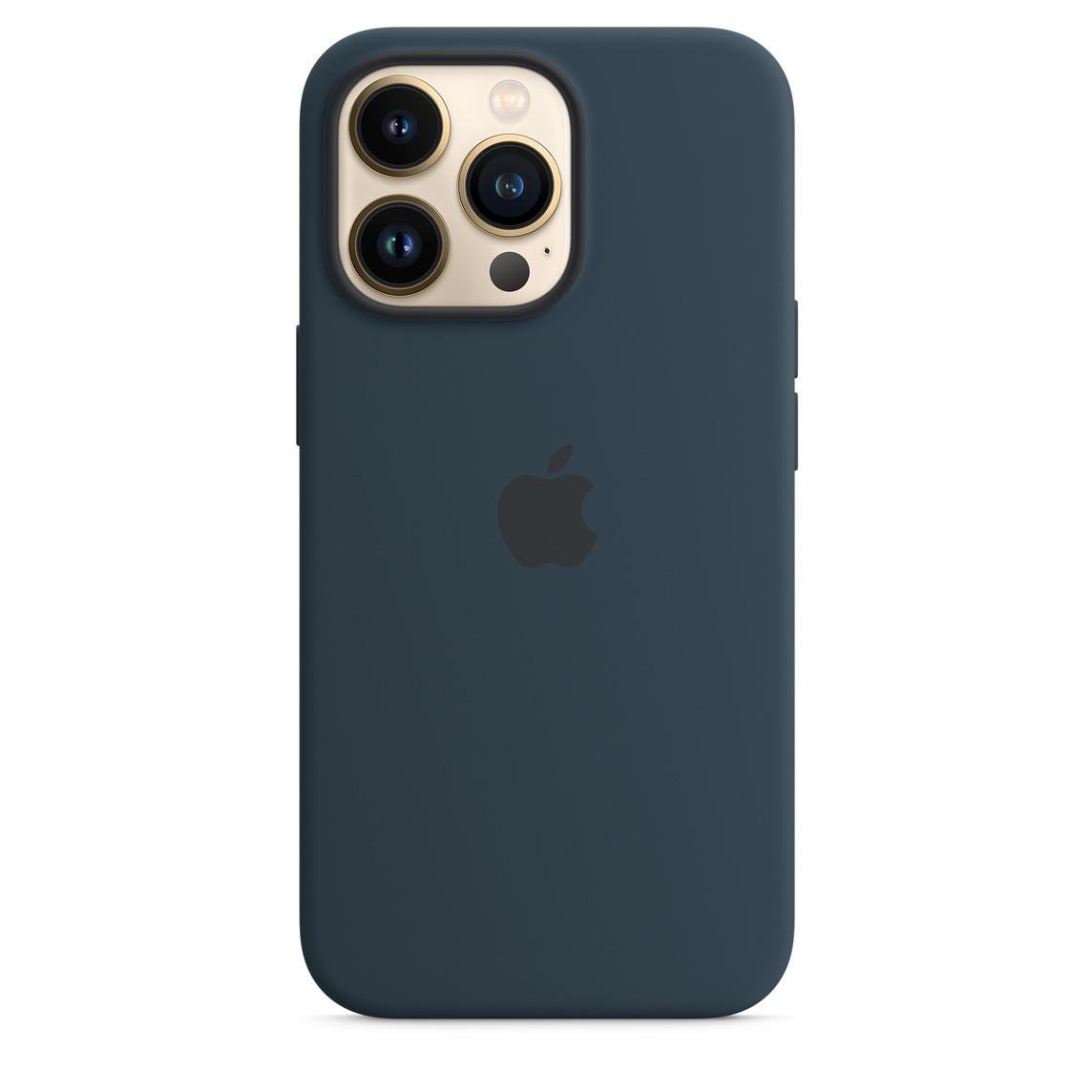 Чохол-накладка Silicone Case with MagSafe for iPhone 13 Pro Max, Abyss Blue (HC) - фото 2