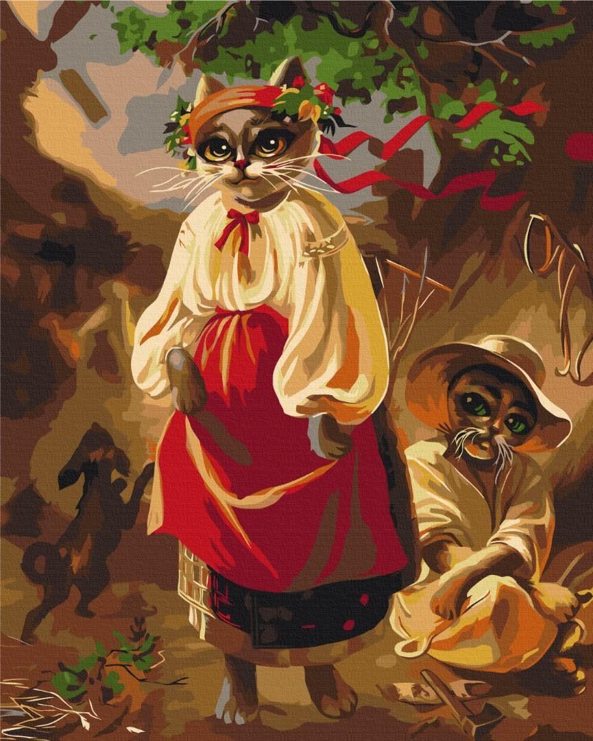 Картина за номерами Brushme Котерина 50x60 см (BS53663L)
