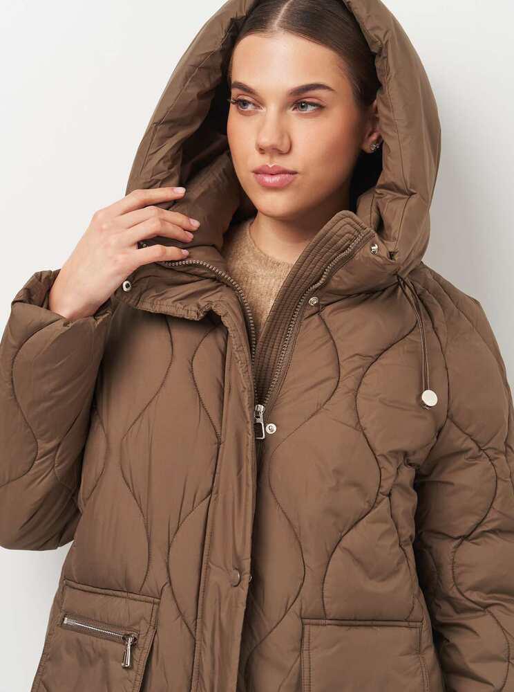 Пальто женское Lusskiri 9620x701 3XL Коричневый (192897-3) - фото 4