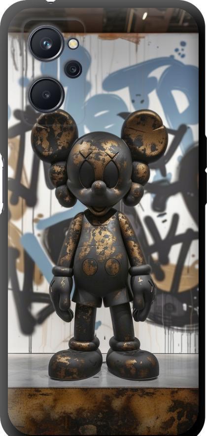 Чехол на Realme 9i Bronze kaws v2 (6098b-2705-42517)