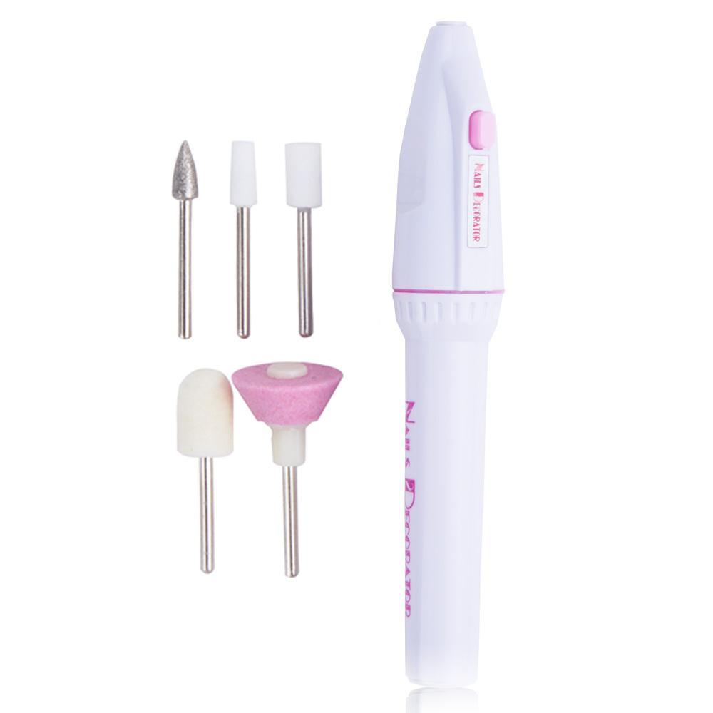 Фрезер Nail Decorator для маникюра/педикюра с набором из 5 насадок (342627bb) Фрезер Nail Decorator для маникюра/педикюра с набором из 5 насадок (342627bb)