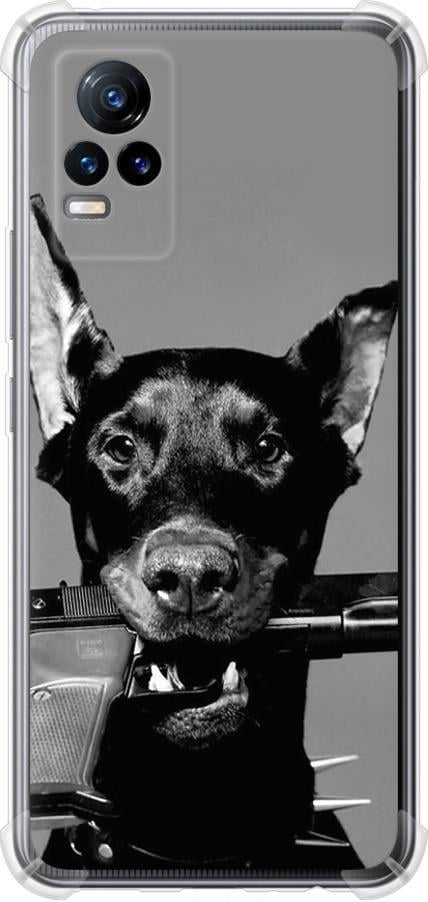 Чохол на Vivo V21E Доберман (2745sp-2375-42517)
