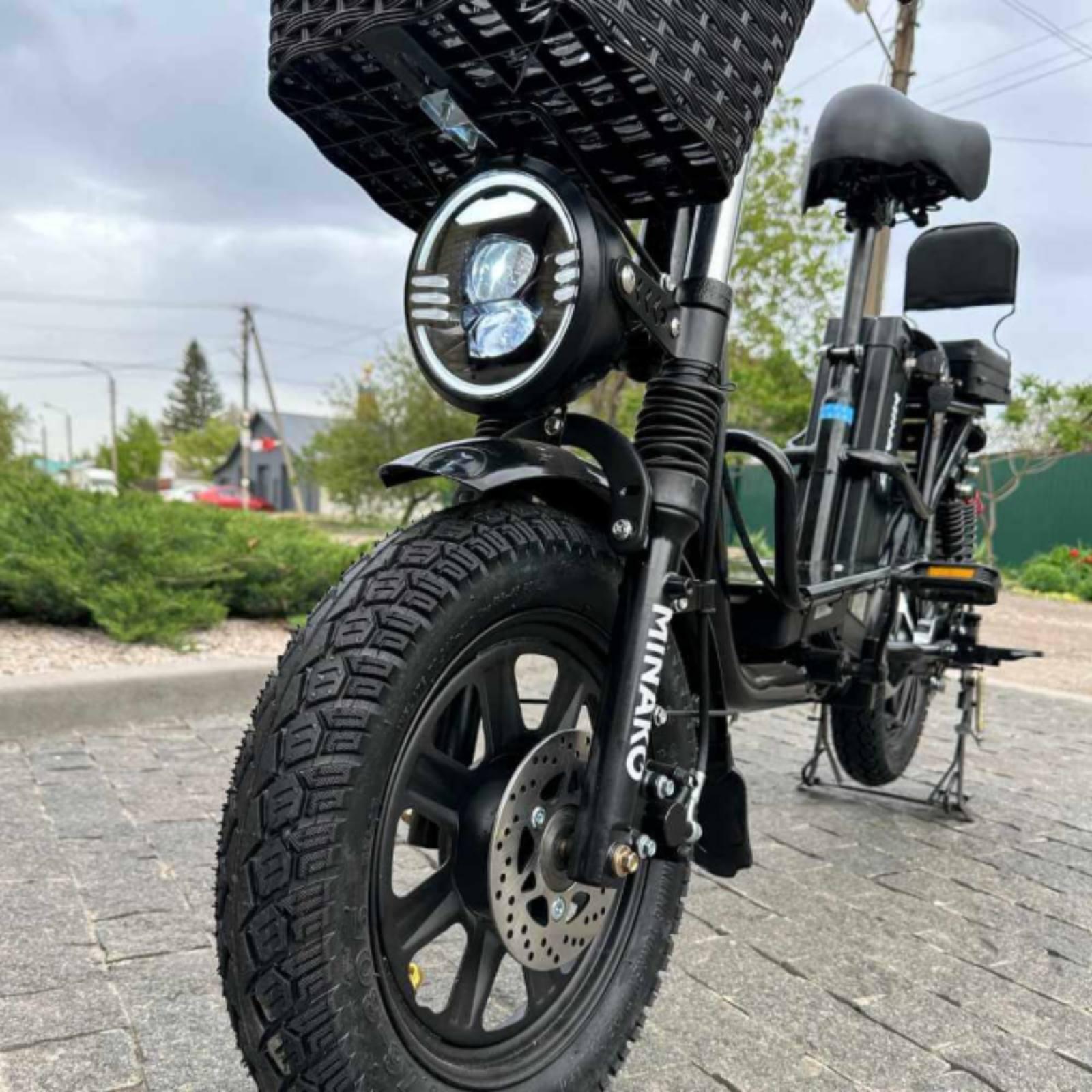 Электровелосипед Minako Monster Pro 18" 1000 W 60 V 26 Ah и PAS-система - фото 13