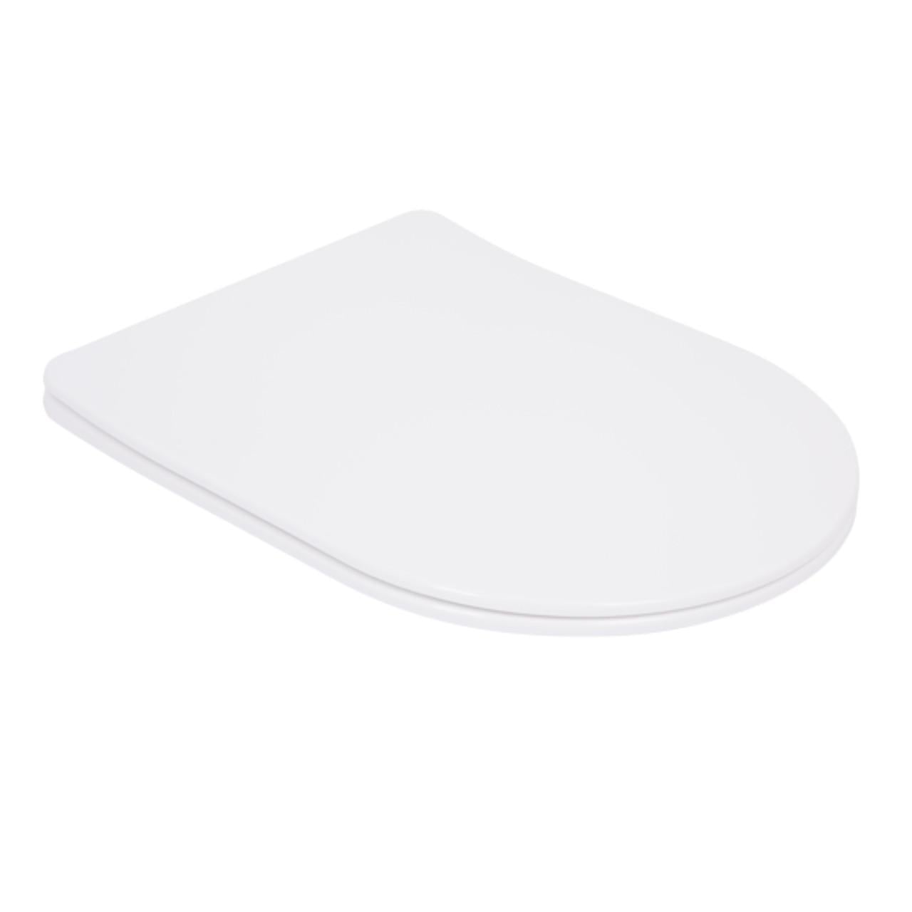 Сидения для унитаза Robin 520/660 Scorpio 520/660 с микролифтом Slim Duroplast Quick Release 460x362x50 мм White (2732980019)