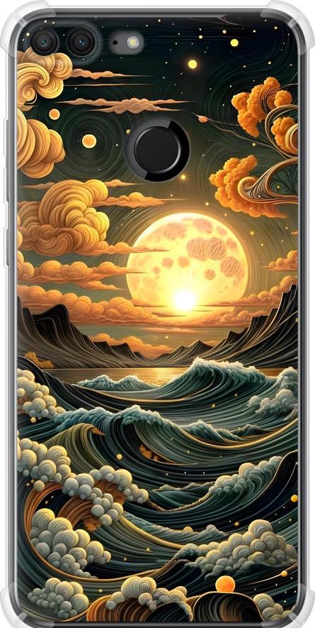 Чехол на Huawei Honor 9 Lite Арт волны (6332sp-1359-42517) Чехол на Huawei Honor 9 Lite Арт волны (6332sp-1359-42517)
