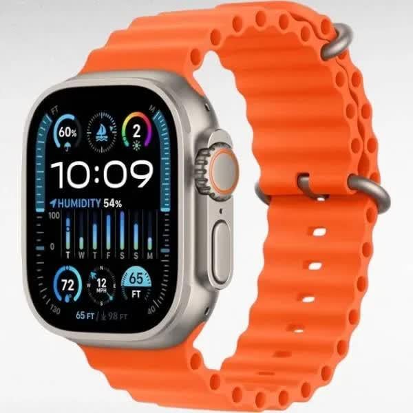 Смарт-годинник з функцією дзвінка Smart Watch BK9 Ultra 2 Помаранчевий (29818787)